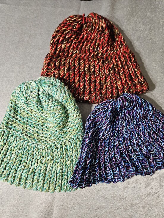 Accessories - Lot Of 3 Handmade Beanies